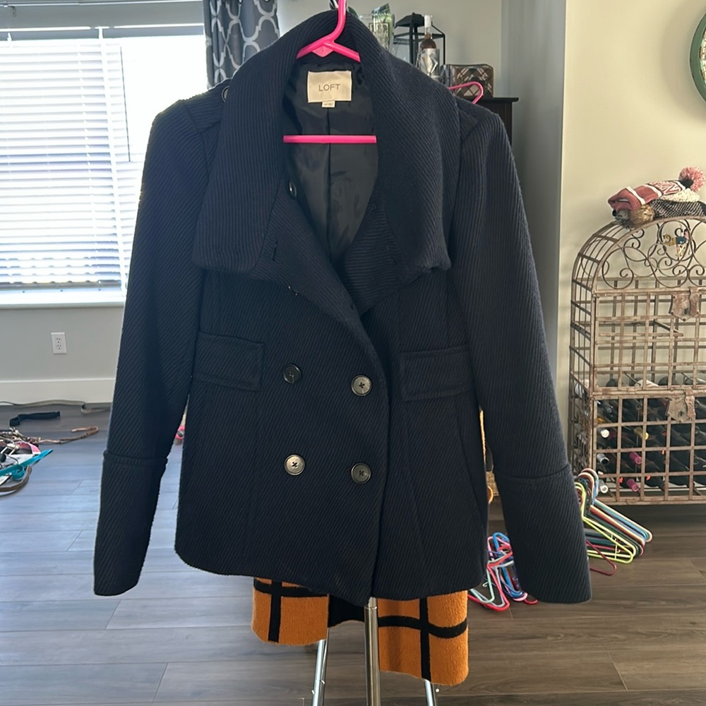 Navy Loft nice coat